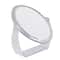 Home Details Swivel 10X Magnification Rubberized Vanity Mirror